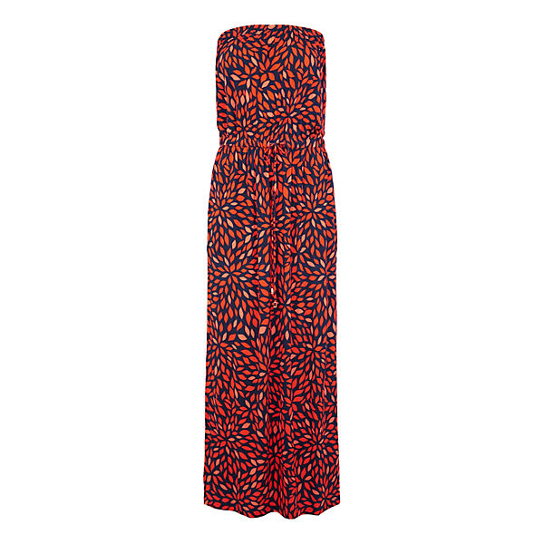 Bekleidung Maxikleider LASCANA Bandeaukleid blau/rot Bekleidung Maxikleider LASCANA Bandeaukleid blau/rot