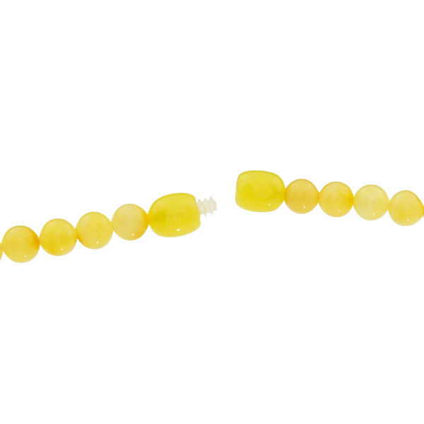 Accessoires Halsketten OSTSEE-SCHMUCK Kette - Kugel 6 mm - Bernstein - Halsketten gelb Accessoires Halsketten OSTSEE-SCHMUCK Kette - Kugel 6 mm - Bernstein - Halsketten gelb