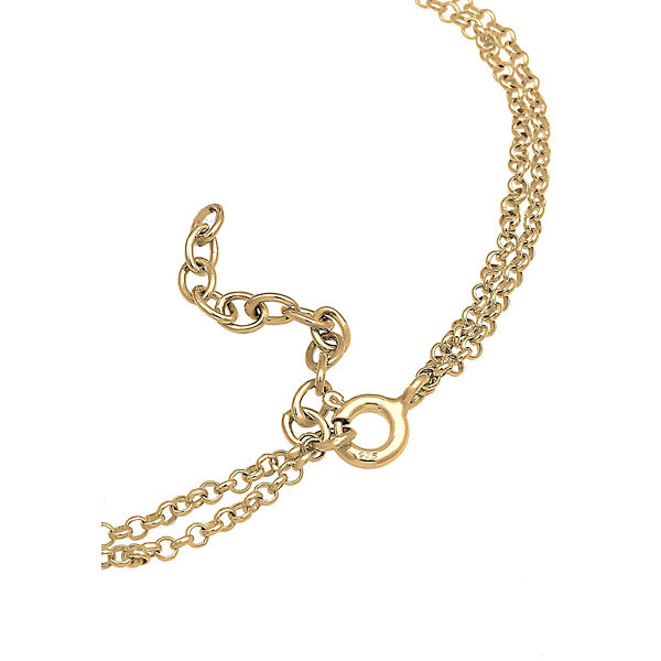 Accessoires Armbänder Elli Elli Armband Herz Symbol Love Trio Layer Erbskette 925 Silber Armbänder gold Accessoires Armbänder Elli Elli Armband Herz Symbol Love Trio Layer Erbskette 925 Silber Armbänder gold