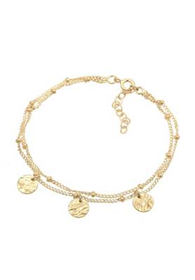 Elli Armband Basic Layer Kettchen Kugeln Trend Geo 925er Silber Armbänder 2