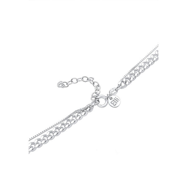 Accessoires Halsketten Elli PREMIUM Elli Premium Halskette Panzerkette Massiv Basic Layer Look 925Er Silber Halsketten silber Accessoires Halsketten Elli PREMIUM Elli Premium Halskette Panzerkette Massiv Basic Layer Look 925Er Silber Halsketten silber
