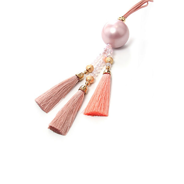 Accessoires Halsketten Collezione Alessandro Lange Kette Saskia Halsketten rosa