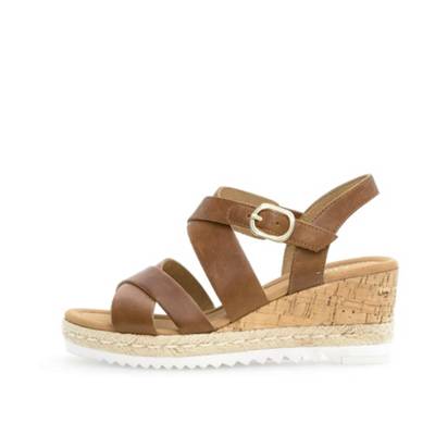 Gabor, Keilsandalette Riemchensandalen, braun | mirapodo Gabor, Keilsandalette Riemchensandalen, braun | mirapodo