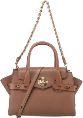 Sm Flap Belted Satchel Carmen Handtasche