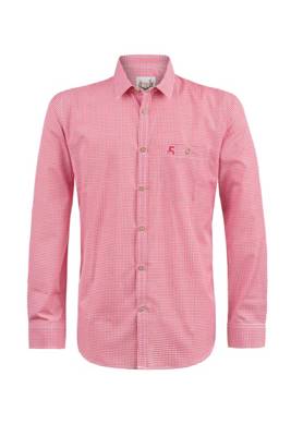 Stockerpoint Hemd David Langarmhemden rot