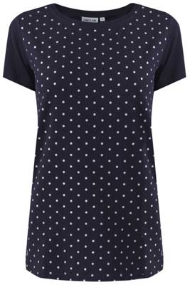 Finn Flare T-Shirt mit stylischem Allover-Print T-Shirts