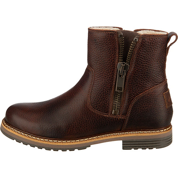 Schuhe Winterstiefeletten JOLANA & FENENA J&F Winterstiefeletten Warmfutter dunkelrot Schuhe Winterstiefeletten JOLANA & FENENA J&F Winterstiefeletten Warmfutter dunkelrot
