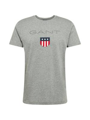 GANT shirt shield ss T-Shirts grau
