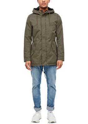 Leichter Parka mit Mesh-Futter Outdoormäntel