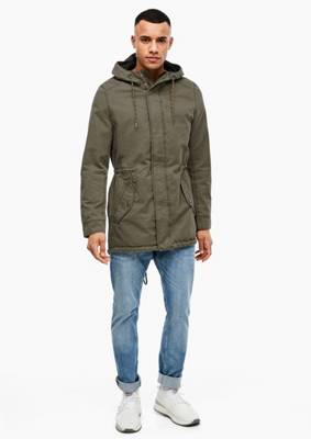 Leichter Parka mit Mesh-Futter Outdoormäntel 2