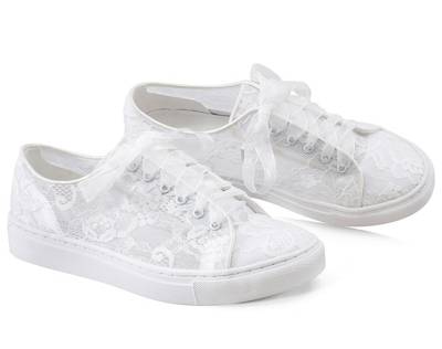 G.Westerleigh Brautschuhe Nadine Sneakers Low creme