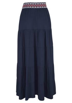 RED LABEL Beachwear Langer Strandrock A-Linienröcke 2