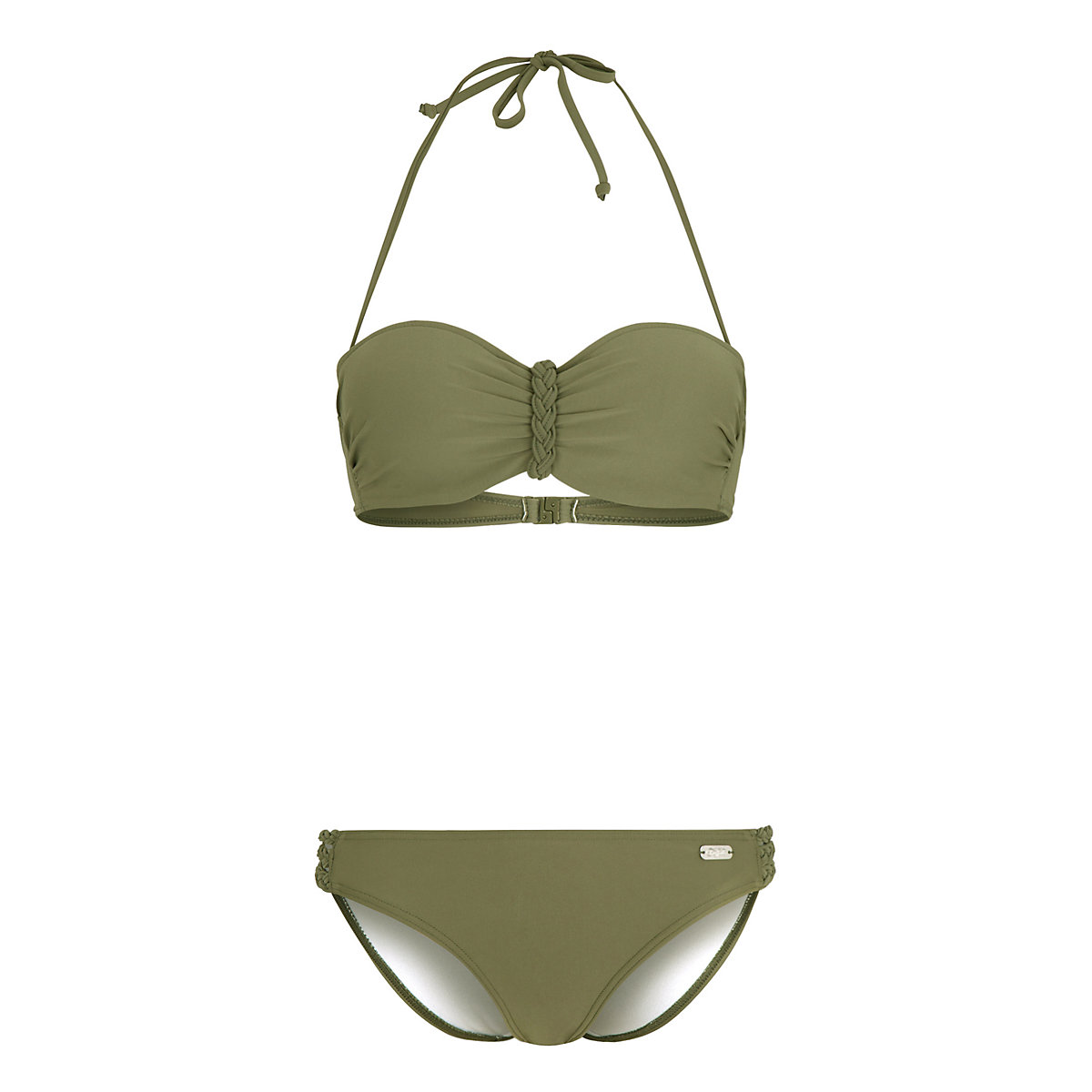 BUFFALO Bügel-Bandeau-Bikini Bikinis oliv