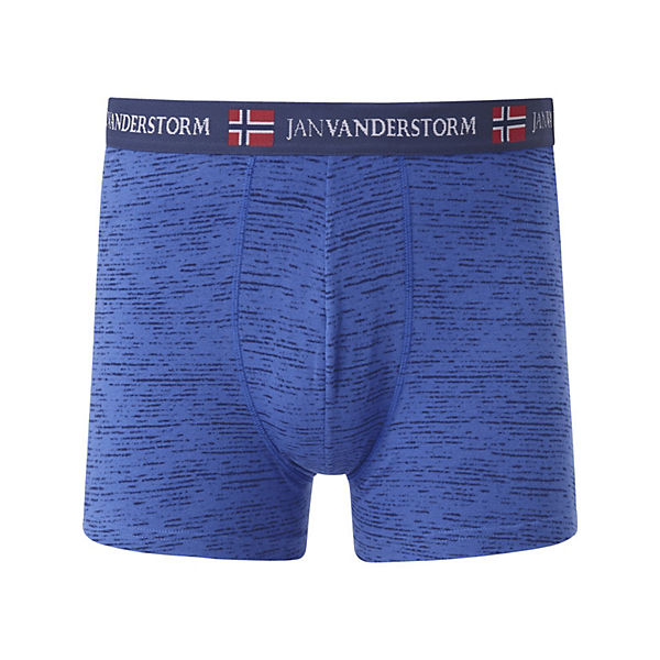 Bekleidung Wäsche JAN VANDERSTORM 3er Pack Retropant NORIK Panties blau