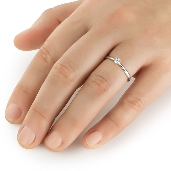Accessoires Ringe Tresor 1934 Ring Sterling Silber Diamant weiß Ringe silber