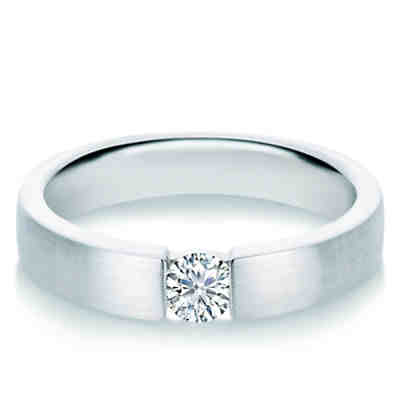 Ring Sterling Silber Diamant weiß Ringe