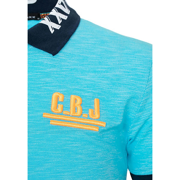 Bekleidung Poloshirts CIPO & BAXX® Cipo & Baxx Poloshirt blau