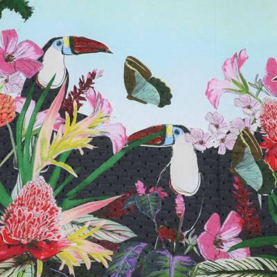 Foul Jungle Schal 195 cm Schals 2