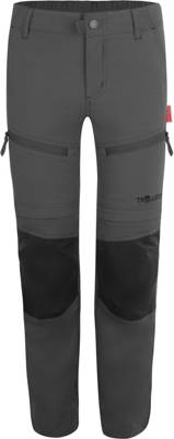 TROLLKIDS Kinder Outdoorhose NORDFJORD OFF mit UV-Schutz anthrazit