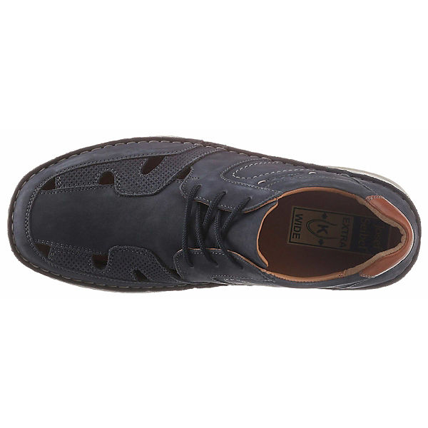 Schuhe Schnürschuhe Josef Seibel Schnürschuhe dunkelblau