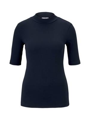 T-Shirt Gestreiftes T-Shirt mit Rollkragen T-Shirts