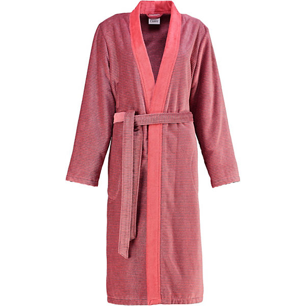 Bademäntel Damen Kimono Two-Tone 6431 rot - 27 Bademäntel
