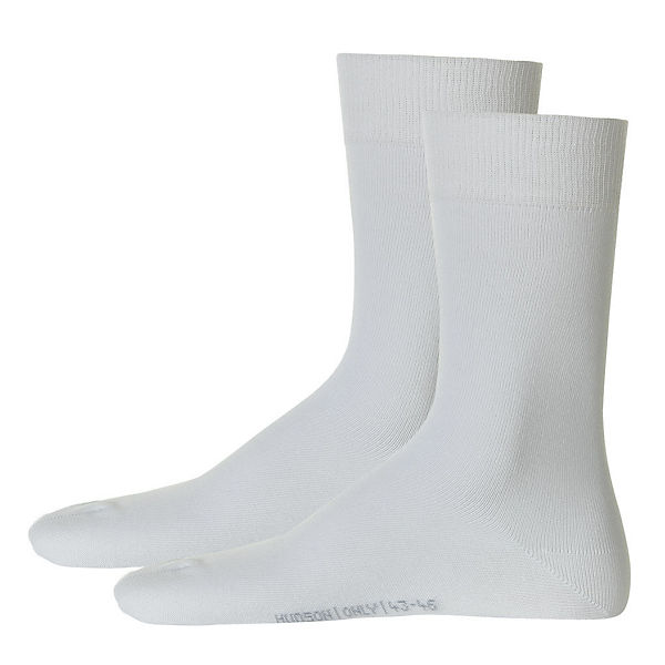2 Paar Herren Socken - Only 2-Pack, Strumpf, Komfortbund, Einfarbig Socken