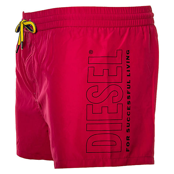 Bekleidung Badehosen DIESEL Herren Badeshort Sandy - Badehose Boxer Logo Badehosen pink
