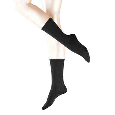 Damen Kurzsocken COSY WOOL - Uni, weiche Merino-Kaschmir-Mischung, 35-42 Socken