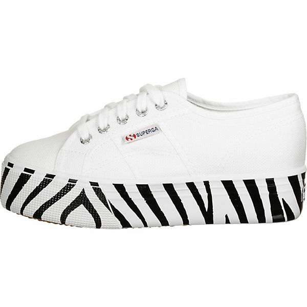 Schuhe Sneakers Low Superga® Superga Schuhe 2790 Cotw Printedfoxing Sneakers Low weiß