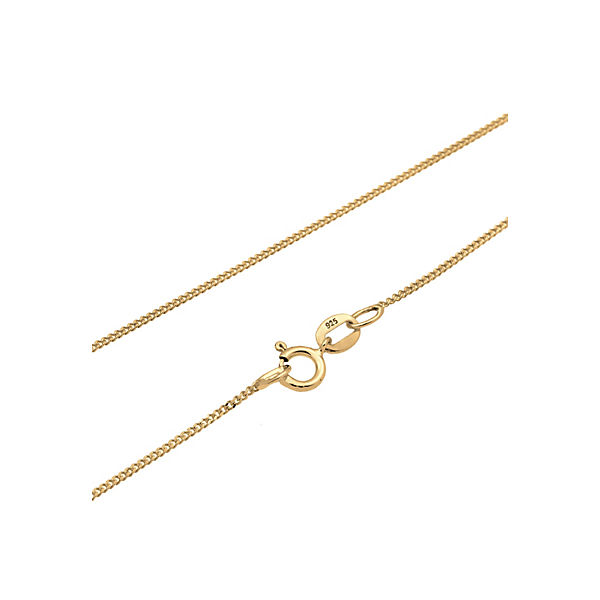 Accessoires Halsketten Elli Elli Halskette Trend Kauri-Muschel Anhänger Blogger 925 Silber Halsketten gold
