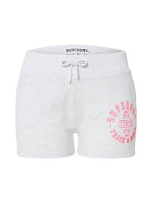 Superdry hose track & field short Shorts grau
