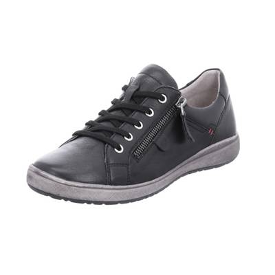 damen leder halbschuhe schwarz