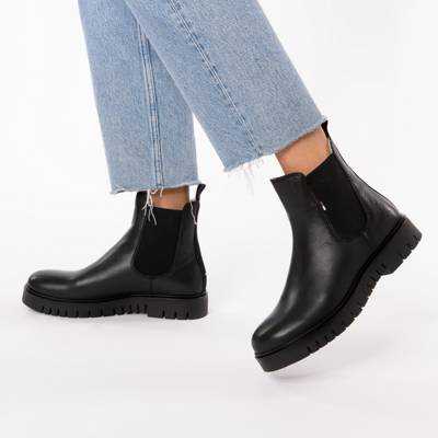 TOMMY JEANS, Winterstiefeletten, schwarz | mirapodo