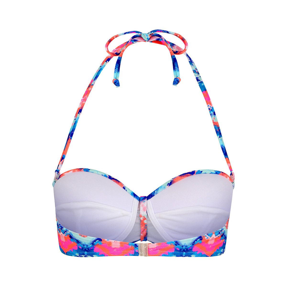Venice Beach Bandeau-Bikini-Top mehrfarbig