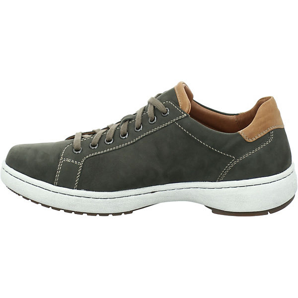 Schuhe Komfort-Halbschuhe Josef Seibel David 01 Sneakers Low grün