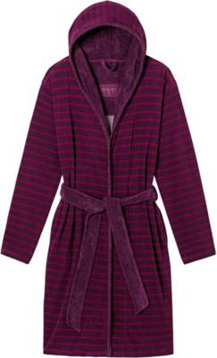 bademantel damen lila