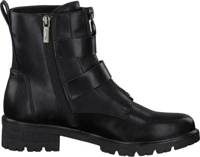 tamaris biker boots black