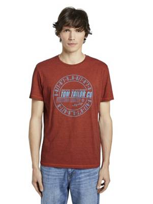 T-Shirt Gestreiftes T-Shirt mit Print T-Shirts 2