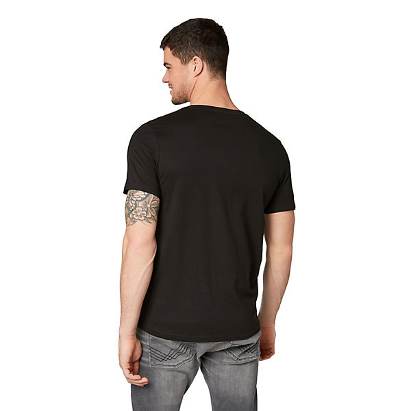 Bekleidung T-Shirts TOM TAILOR T-Shirt Doppelpack T-Shirt T-Shirts schwarz