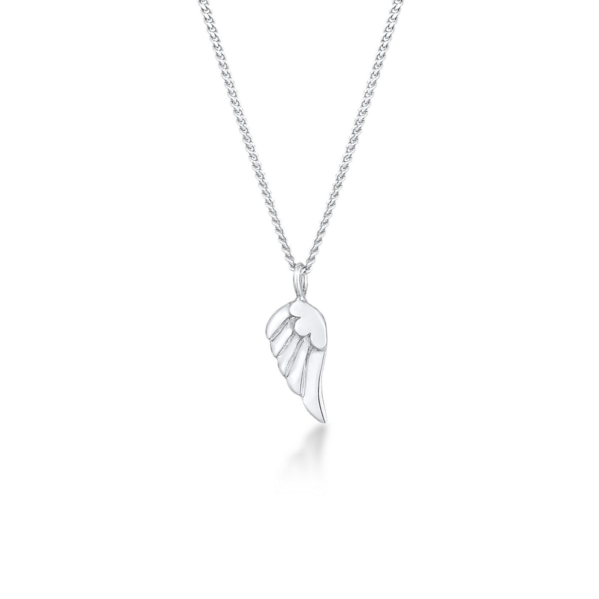Elli Elli Halskette Kinder Flügel Symbol Anhänger Kommunion 925 Silber Halsketten silber