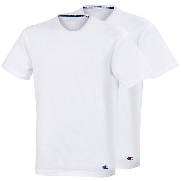 Herren T-Shirt, 2er Pack - Rundhals, Baumwolle T-Shirts