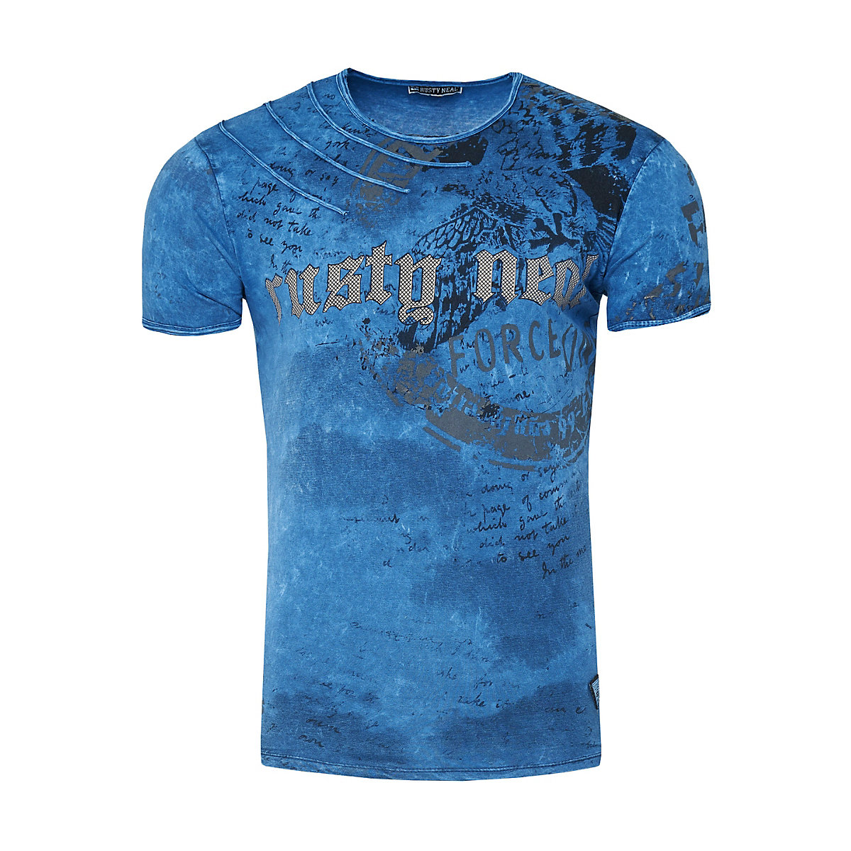 RUSTY NEAL T-Shirt blau
