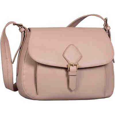 Milana Flap Bag, Flap Bag M Top Zip  Old Rose Handtasche