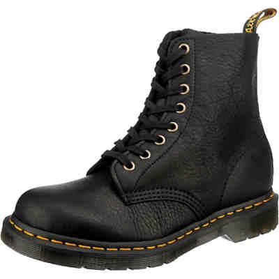 Dr Martens 1460 Pascal Virginia Leather Ankle Boots Schnurstiefeletten Schwarz Mirapodo
