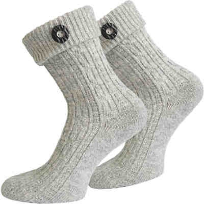 Trachtensocken mit Knopf Socken