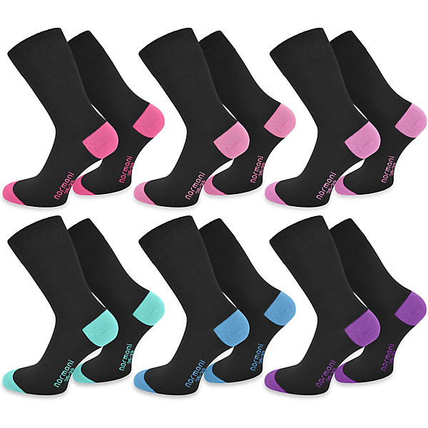 Bekleidung Socken normani® 6 Paar Socken New Style Socken mehrfarbig