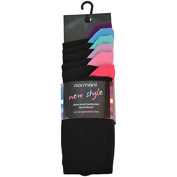 Bekleidung Socken normani® 6 Paar Socken New Style Socken mehrfarbig