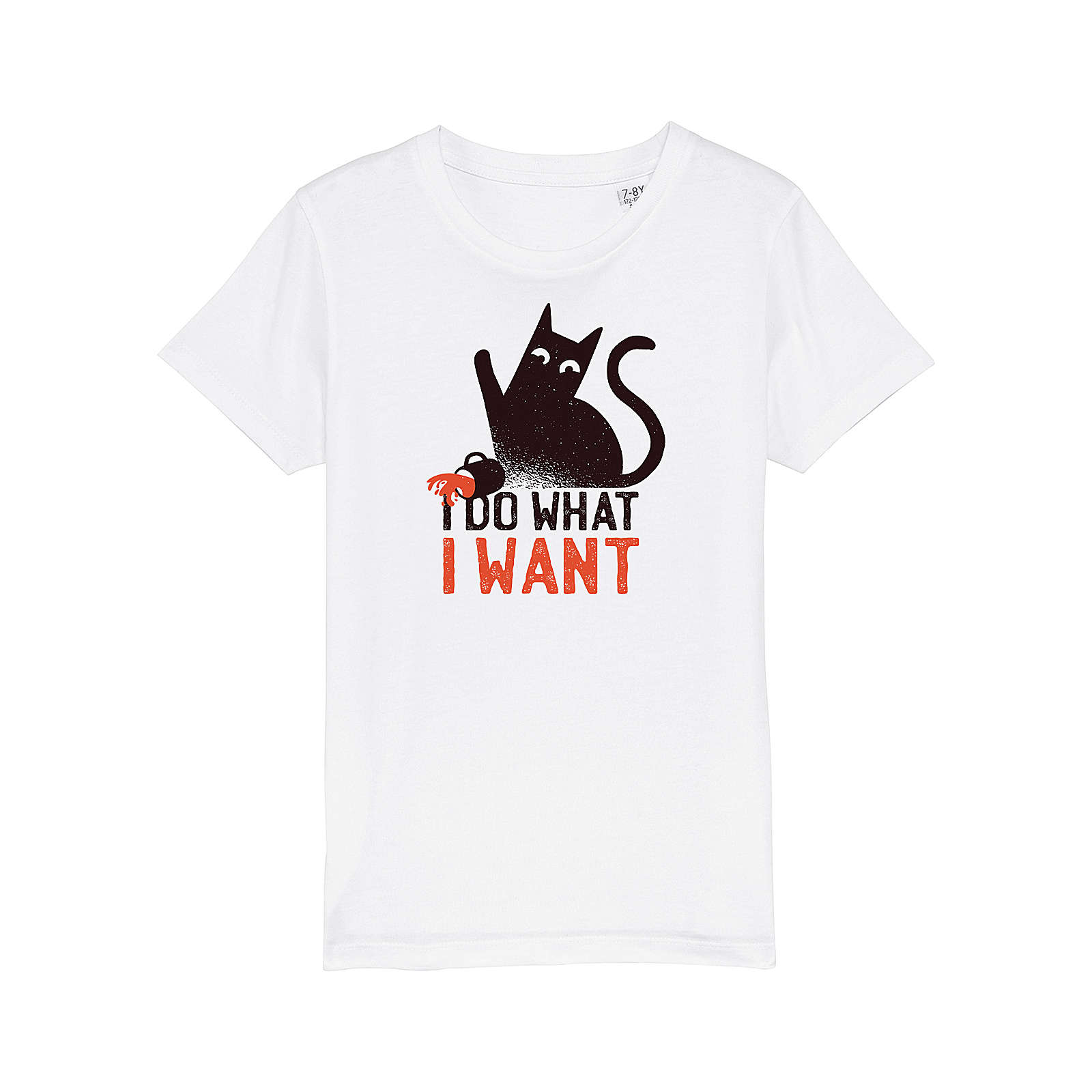 Image of wat? APPAREL T-Shirt Cat T-Shirts weiß Gr. 110/116
