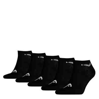 Unisex Sneaker Socken, 5er Pack - Kurzsocken, einfarbig Sneakersocken